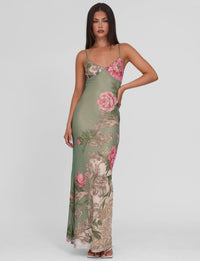 Green Floral