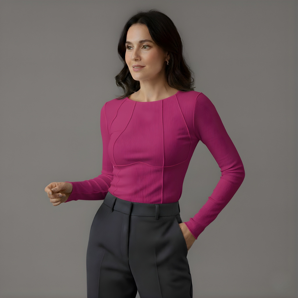 Saphira | Comfortable Long Sleeve Top