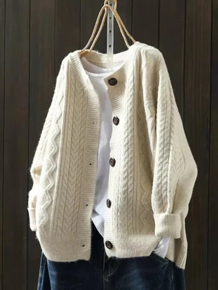 Ruth | Cable Cardigan