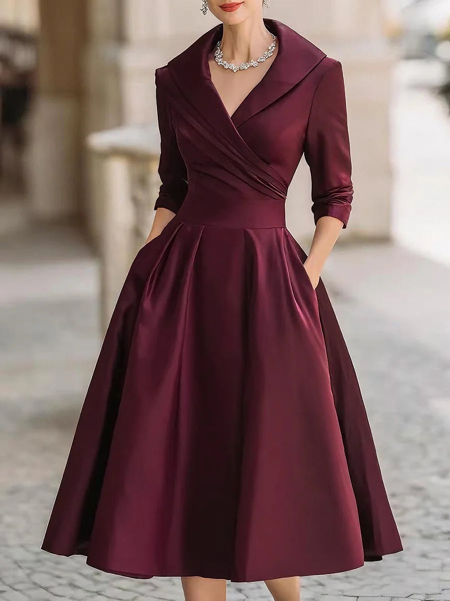 Vittoria Satin Dress