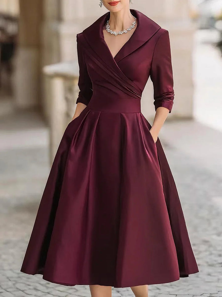 Vittoria Satin Dress