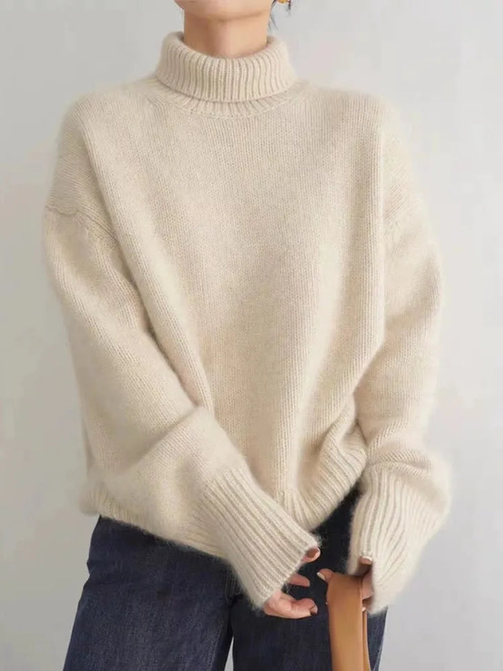 Isolde High Neck Cashmere Jumper