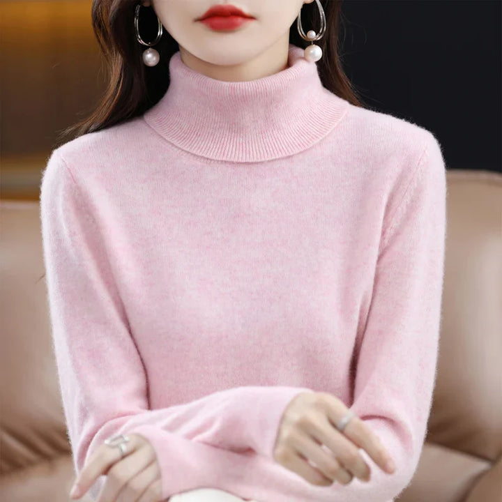 Maphie Cashmere Turtleneck Sweater