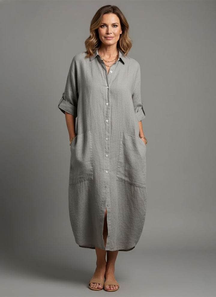Mirna | Button-Up Dress