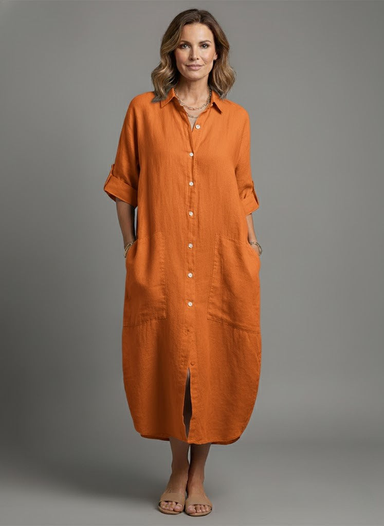 Mirna | Button-Up Dress