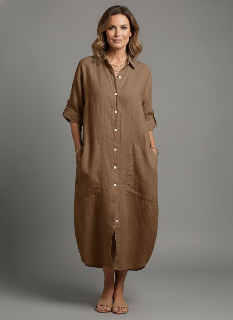 Mirna | Button-Up Dress