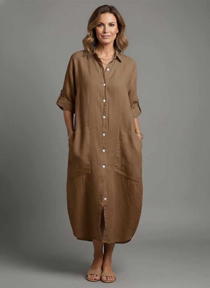 Mirna | Button-Up Dress