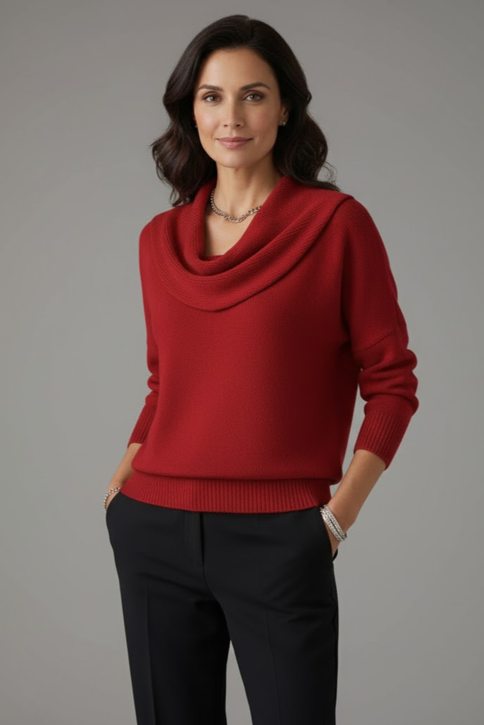Kadie Sweater With a Collar