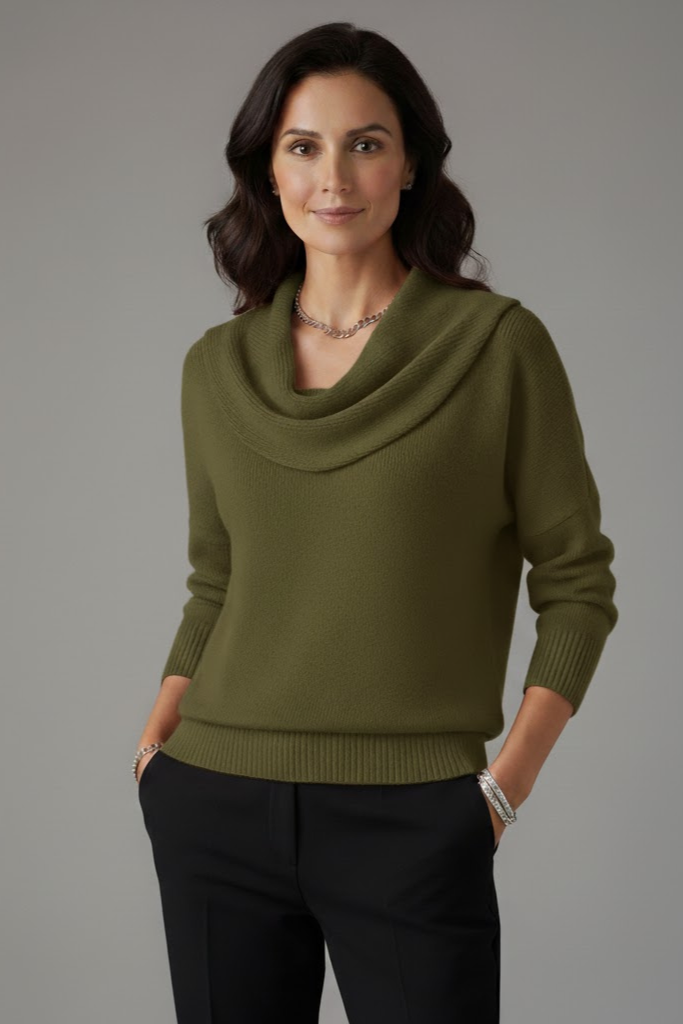 Kadie Sweater With a Collar