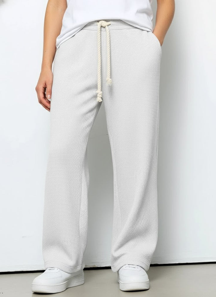 Velisse | Wide Pants With Adjustable Waist