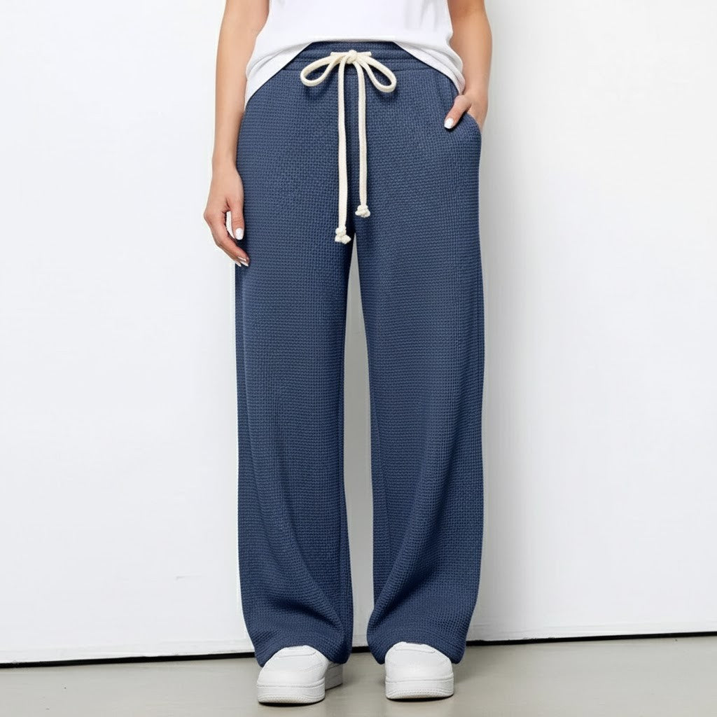 Velisse | Wide Pants With Adjustable Waist
