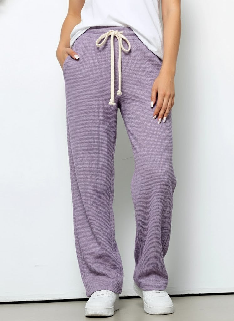 Velisse | Wide Pants With Adjustable Waist