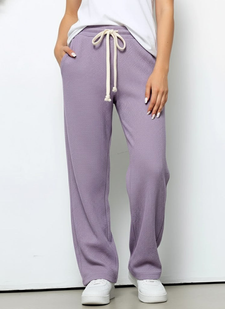 Velisse | Wide Pants With Adjustable Waist