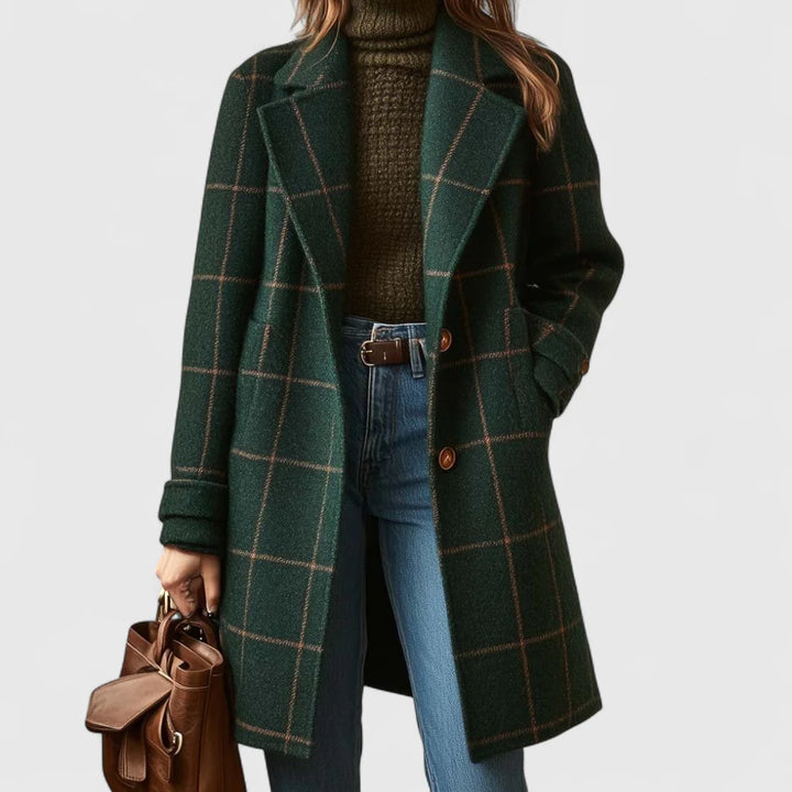 Noemy | Classic Check Coat