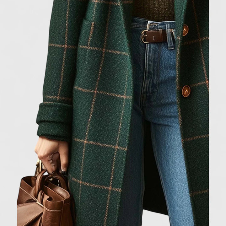Noemy | Classic Check Coat