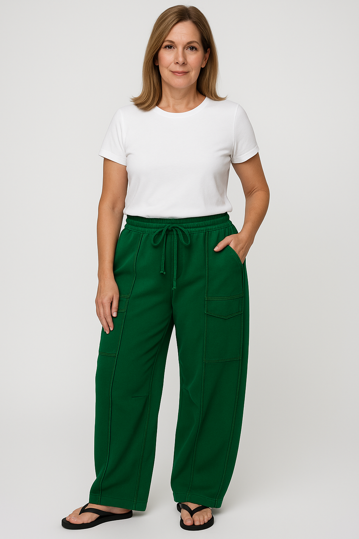 Carina Relaxed Fit Wide Leg Pants