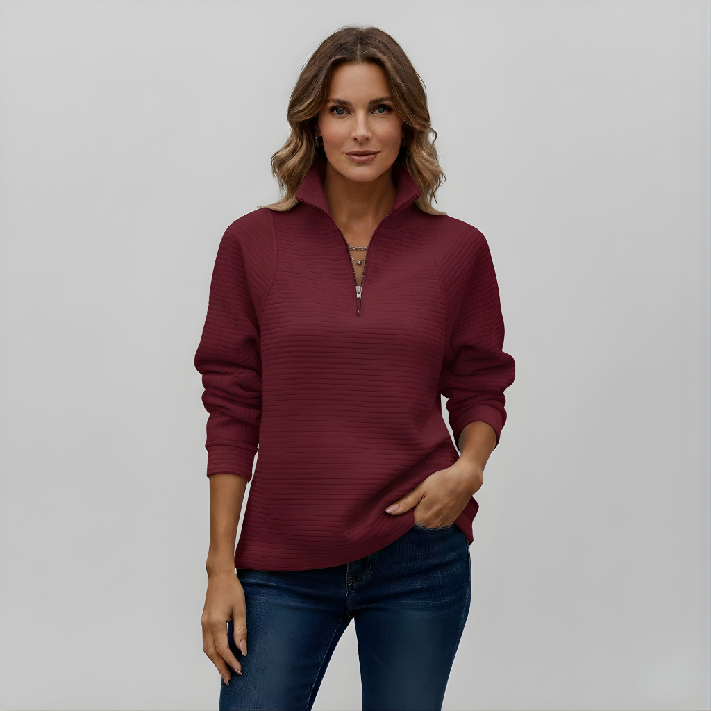 Nancy | Half-Zip Pullover