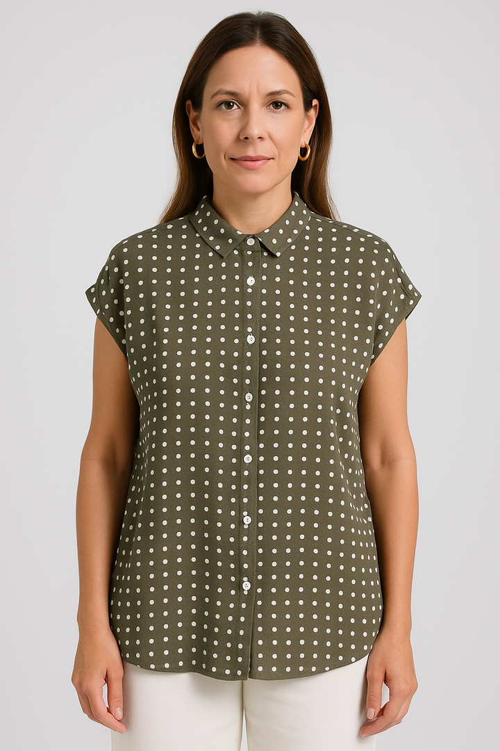 Olivia Linen Blouse